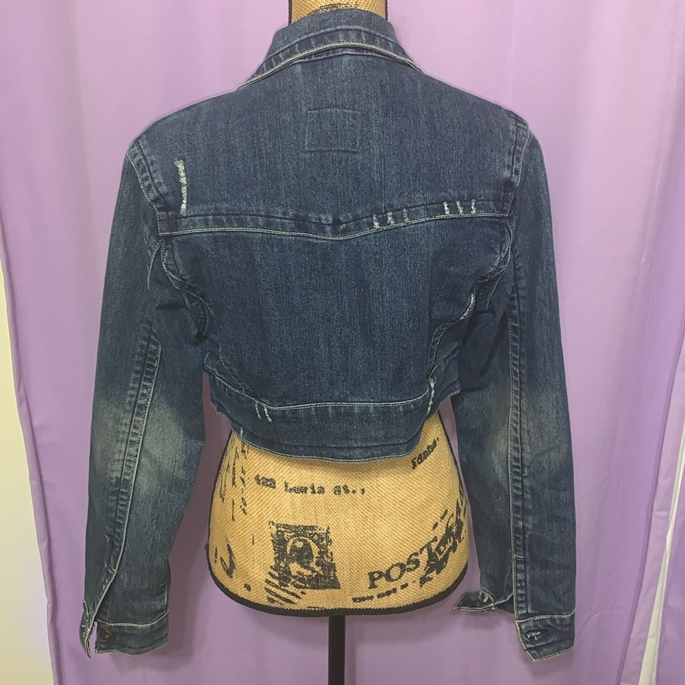 Cropped Jean Jacket - Picture 2 of 4